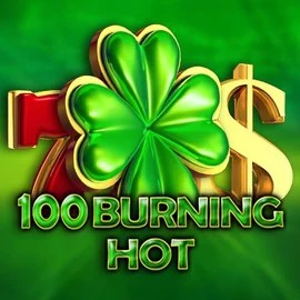 100 Burning Hot slot logo by Amusnet Interactive at Spinalto Casino100 Burning Hot