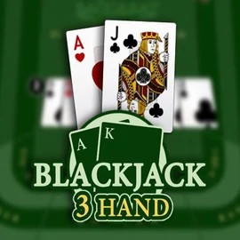 Blackjack 3H (Habanero) slot visual from Habanero available on spinaltobe.com