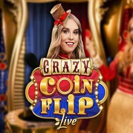 Crazy Coin Flip game by Evolution – logo hosted on Spinalto Casino