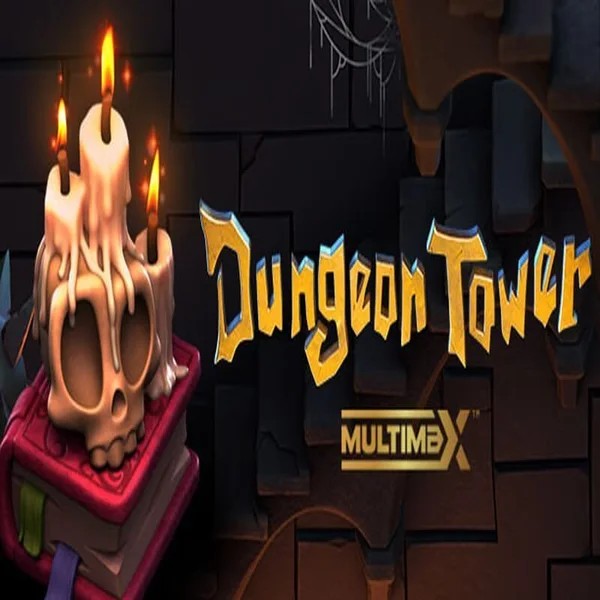 Dungeon Tower slot logo by Peter & Sons at Spinalto CasinoDungeon Tower