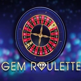 Gem Roulette slot logo by iSoftBet at Spinalto Casino