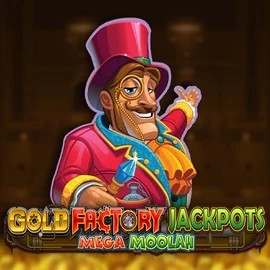 Play the Gold Factory Jackpots Mega Moolah slot by Aurum Signature Studios on Spinalto Casino