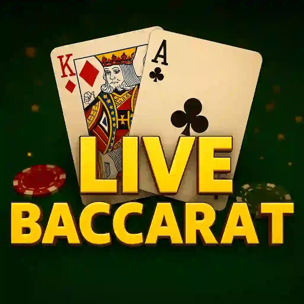 Live Baccarat logo – Live Casino by Evolution at Spinalto Casino