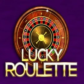 Lucky Roulette slot visual from Belatra Games available on spinaltobe.com