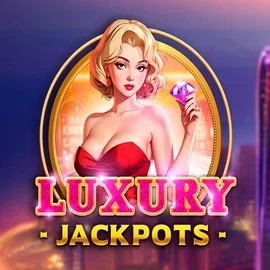 Luxury Jackpots slot logo by Triple Cherry at Spinalto Casino