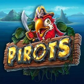 Pirots slot logo by ELK Studios at Spinalto CasinoPirots