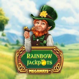 Rainbow Jackpots Megaways logo by Red Tiger Gaming Spinalto Casino