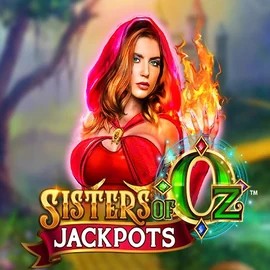 Sisters Of Oz Jackpots online game logo by Triple Edge Studios on spinaltobe.com