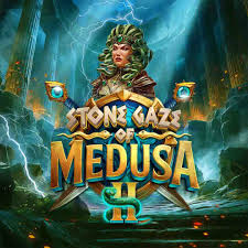 Stone Gaze of Medusa 2 online game logo by Stakelogic on spinaltobe.com