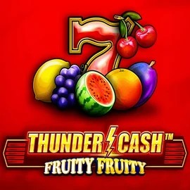 Thunder Cash Fruity Fruity slot logo by Novomatic at Spinalto CasinoThunder Cash Fruity Fruity